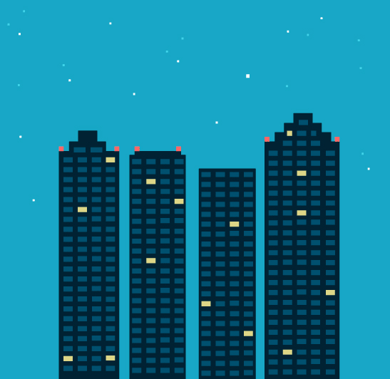 pixel-buildings